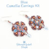 Blue MiniDuo Bead Earrings Kit