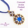 Blue Crescent Urchin Pendant Kit