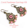 Coral Fandango Earrings Kit 600
