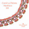 Coral Silky Bead Necklace Kit
