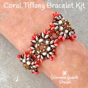 Coral SuperDuo Bracelet Kit