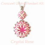Crescent Urchin Pendant Kit Crystal Rose300