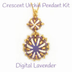 Crescent Urchin Pendant Kit Digital Lavender300