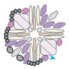 Daphne Bracelet Round 4d copy Daphne Beaded Bracelet Tutorial