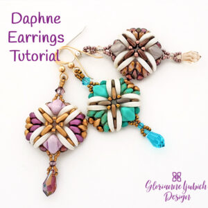 Daphne Earrings Beadweaving Tutorial