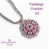 Gray Pink Fandango Pendant Kit