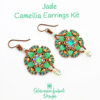 Jade Beadweaving Earrings Kit
