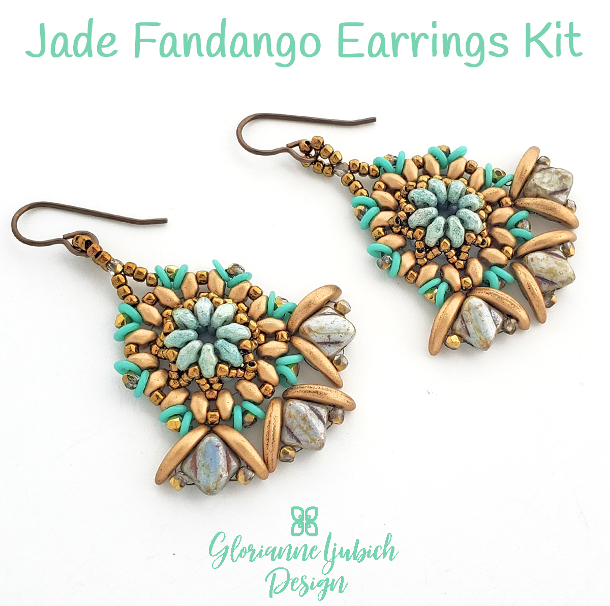Jade Beaded Earrings Kit