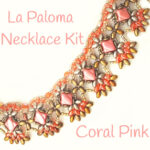 La Paloma Necklace Coral Pink300