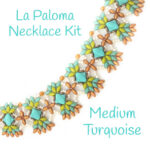 La Paloma Necklace Medium Turquoise300