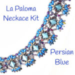 La Paloma Necklace Persian Blue300