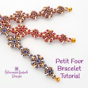 Petit Four Bracelet Beading Tutorial