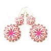 Pink Crescent Urchin Earrings Kit