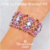 Pink DIY Beaded Bracelet Kit