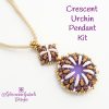 Purple Crescent Urchin Pendant Kit