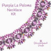 Purple La Paloma Necklace Kit 600