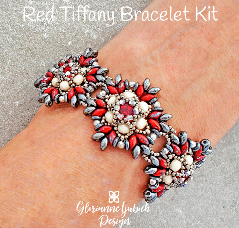 Tiffany Bracelet Beadwork Kit - Glorianne Ljubich Design