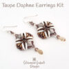 Taupe Daphne Earrings Kit 600