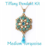 Tiffany Pendant Kit Medium Turquoise300