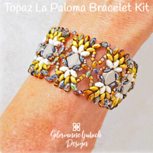 Topaz Duo Bead Bracelet Kit