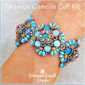 Turquoise Camellia MiniDuo Cuff Kit