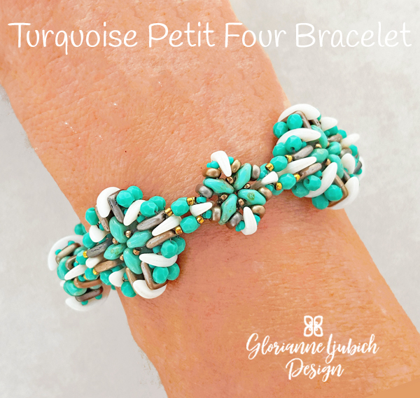 Turquoise Beadwork Bracelet Kit