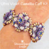Ultra Violet Camellia Cuff Kit on wrist600