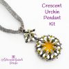 Yellow Crescent Urchin Pendant Kit