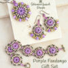 Purple Duo Bead Jewelry DIY Set