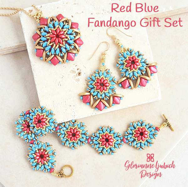 Red Blue Fandango Gift Set Tile 600