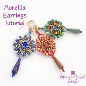 Aurellia Earrings Beadweaving Tutorial