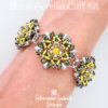 Black Aurellia Cuff Kit600 Black Duo Beaded Bracelet Kit