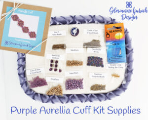 Aurellia Beadwork Cuff Kit Supplies