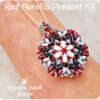 Red Pendant Bead Kit