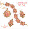 Coral Jewelry Beading Set