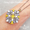 Gray Layla Pendant Kit on arm600