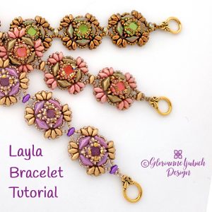 Shaped bead bracelet tutorial