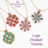 Layla Beaded Pendant Tutorial