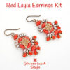 Red Layla Earrings Kit 600 Red Layla Earrings Kit 600