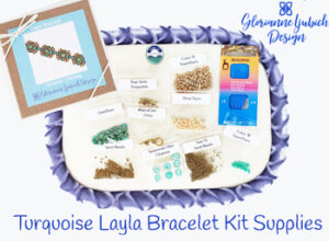 Layla Beadwork Bracelet Kit Supplies