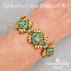Turquoise Beaded Cuff Kit