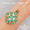 Turquoise Layla Pendant Kit on arm600