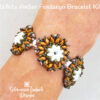 White Amber Bead Bracelet Kit