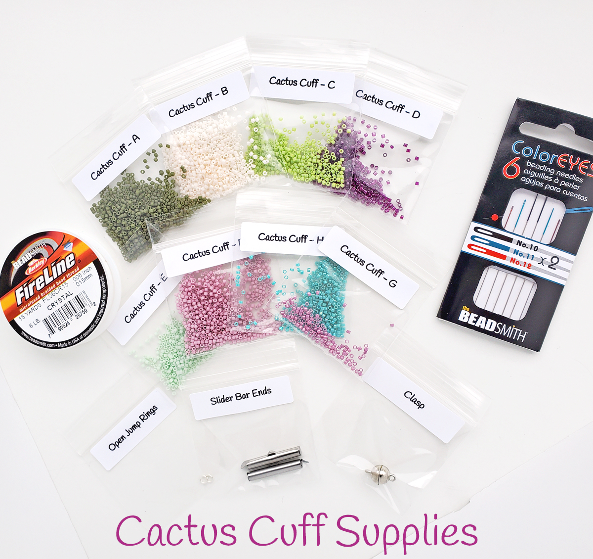 Cactus Cuff Kit Supplies