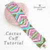Cactus Peyote Cuff Instructions
