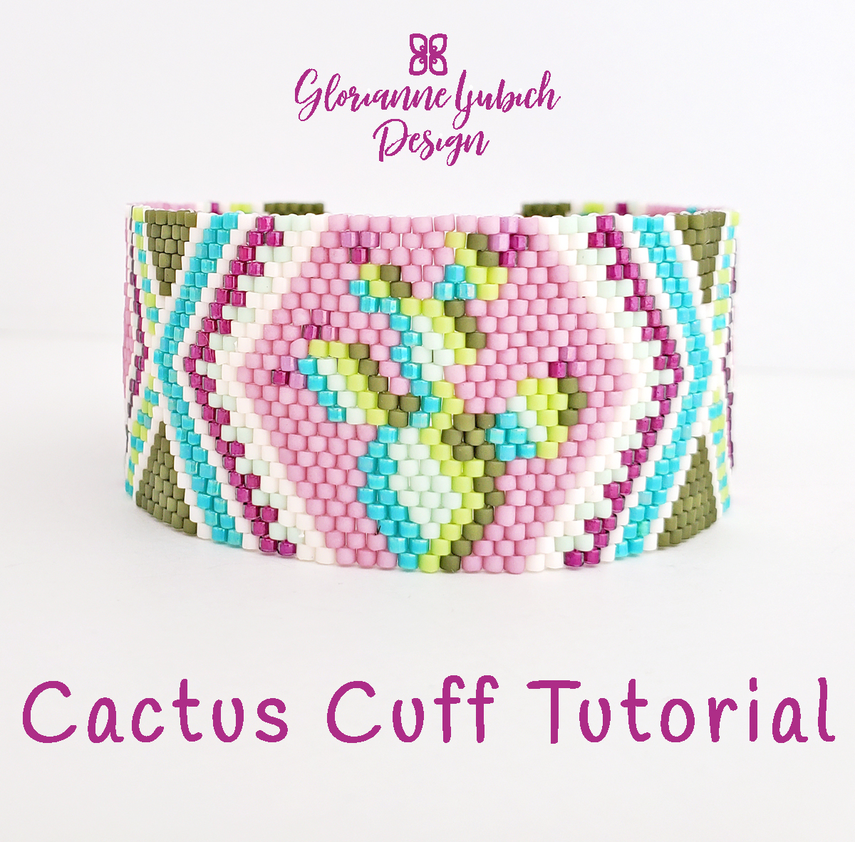 Cactus Cuff Peyote Stitch Pattern