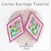 Desert Motif Earrings Beading Pattern