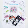 Cactus Earrings beads, findings, instructions, needles, thread300