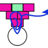 Cactus Pendant Beading Tutorial diagram