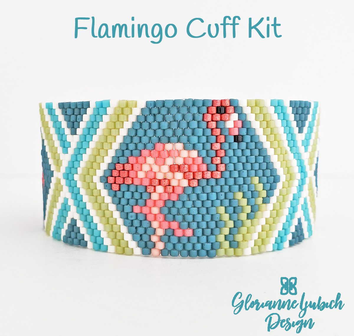 Flamingo Peyote Cuff Kit